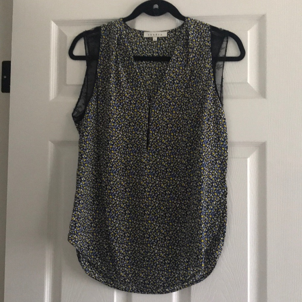 Sandro silk blouse